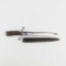 WWI Era German Hunting Dagger W/ Engraving