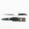 Swiss Army M-1957 Bayonet & Mint Scabbard B