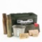 WWII Mixed US Lot-37mm Shell, 50 Cal Ammo Box