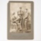 1890s 1910s Univerity Iowa ROTC? Photograph Card