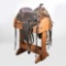 Vintage Fred Mueller American Quarter Horse Saddle