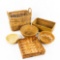 Lot of 6 Baskets