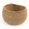 Vintage Coiled Native American Basket
