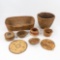 8 Native American Baskets Various Tribal Nations