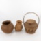 Group of 3 Woven Native American Baskets