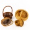 Lot of 4 Baskets