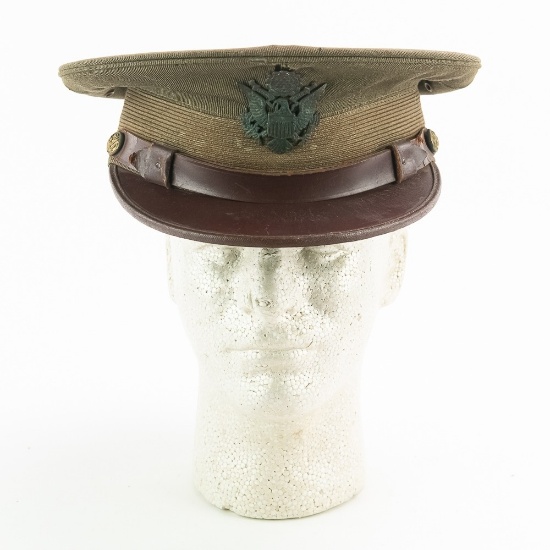 Post WWI US Army Officer Visor Hat. 1920-1935