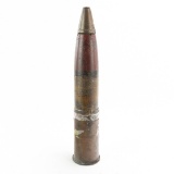 WWII German Afghanistan 77mm FK 16 Artillery Round