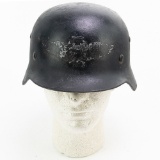 WWII Hungarian German M35 Luftschultz Helmet