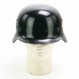 WWII German M35 Helmet Shell ET66-Repainted
