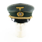 WWII German Army General Visor Hat-Erel Remake
