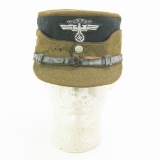 WWII German NSKK Coffee Can Kepi Cap-Tuchmutze