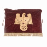 WWII German Velvet NSDAP Nazi Eagle Banner-Flag