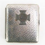 WWI German Cigarette Case With Iron Cross-1914