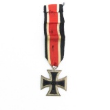 WWII German Iron Cross 2nd Class W/Ribbon B
