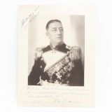 Autographed Photo Felix Graf Von Luckner-Sea Devil