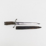 WWI Era German Hunting Dagger W/ Engraving