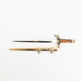 WWII German Miniature Navy Dagger With Knot