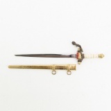 1920s German Weimar Miniature Navy Dagger