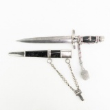 WWII German Postal Protection Officer Dagger #ed