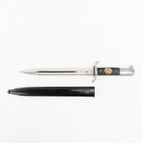 WWII German Fireman's Dress Railroad Bayonet