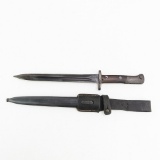 WWII Yugoslavian Model 1924 Mauser Bayonet 1944