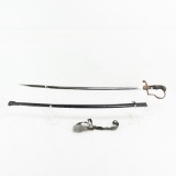 WWII German Army Officer Lion Head Sword-Holler