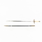 1870s US State Militia Officer's Sword-Eagle
