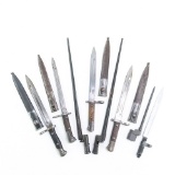 8 Bayonet Lot-Russian Mosin, Czech Mauser, SKS