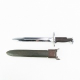 WWII US Garand M1 Bayonet-Chromed Utica Cutlery