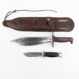 WWI WWII US Bolo Knife & Marbles 5