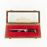 Kershaw Golden Boar Bayonet Dagger-Numbered