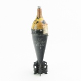 Post WWII French 81mm HE Mortar Round Rocket