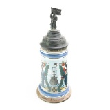 Pre WWI German Navy Marine Sailor Stein Remake