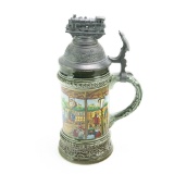 Pre WWI German Train Eisenbahn Beer Stein Remake