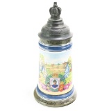 Pre WWI German Bavarian Infantry Beer Stein-Remake