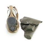 German H&K P2A1 Flare Pistol-Czech M 10M Gas Mask