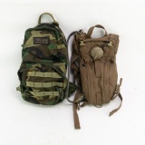 Military issue Camelbacks - M81 Woodland/ Coyote