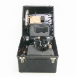 WWII US Navy Bendix Mark V Aircraft Sextant W Case