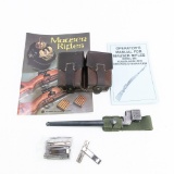 Yugoslavian K98 Mauser 8MM Pouch, Clip, Manual Lot