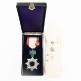 WWII Japanese Order of Rising Sun 6th Class Medal
