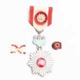 WWII Japanese Order of Rising Sun 4th Class Medal