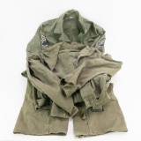 WWII US Army HBT 13 Star Coveralls Lot of 2