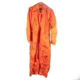 1960s USAF CWU 1/P Flight Suit Orange Coveralls