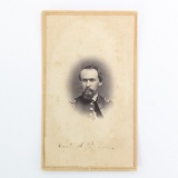 Civil War Union Lt Officer CDV Photo- 3rd MI Cav