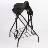 Antique Pre Horn Riding Saddle