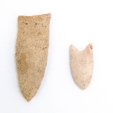 2 Native American Stone Points