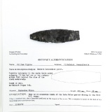 Native American Flint Arrowhead