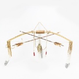 Decorative Handcrafted Bow and Arrow