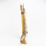 Deerskin Wrapped Quiver and Arrows